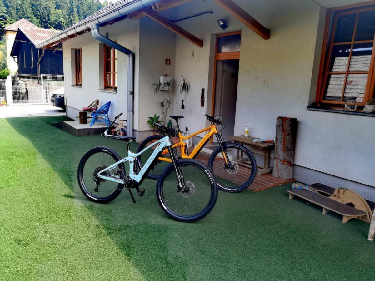 Bikeski Family Hotel, B&B, Apartaments, Rooms Mezica Exteriör bild